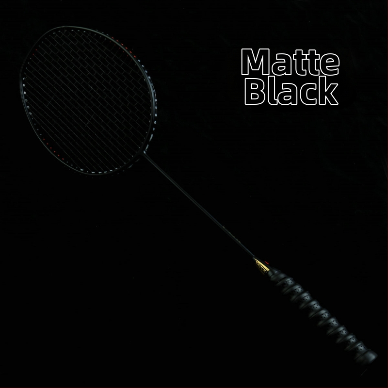 Raketa za badminton s okvirom od karbonskih vlakana, težina 80-84 g, drška G4, direktan udarac, za početnike