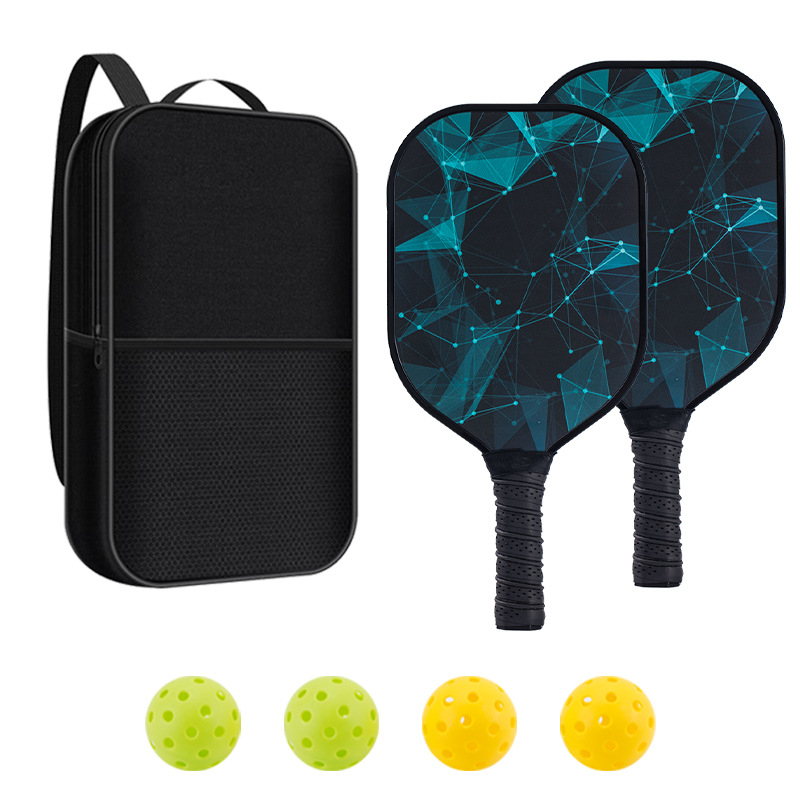 Sada pickleball rakiet z skleneného vlákna, 220 g, Napyi, balenie na vyžiadanie