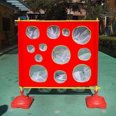 Disk za bacanje vrećica s mrežastim materijalom — igra za predškolce za senzornu integraciju, vanjsku tjelesnu aktivnost (4–6 godina)