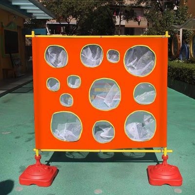 Disk za bacanje vrećica s mrežastim materijalom — igra za predškolce za senzornu integraciju, vanjsku tjelesnu aktivnost (4–6 godina)