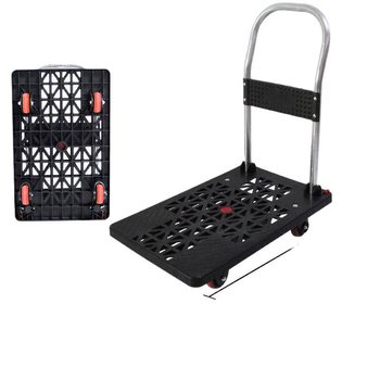 Πολυλειτουργική χειροκίνητη καρότσα με αναδιπλούμενη επίπεδη πλατφόρμα μεταφοράς · χαλκός + ηλεκτροπλατιωμένος λευκόχρυσος χάλυβας · επίστρωση ασημιού · Χειμερινή έκδοση 2022