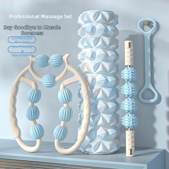 Putų volas jogos kolonai, žiedo formos blauzdos raumenų masažo volas, prekės ženklas Unique, medžiaga PP, importas: Ne