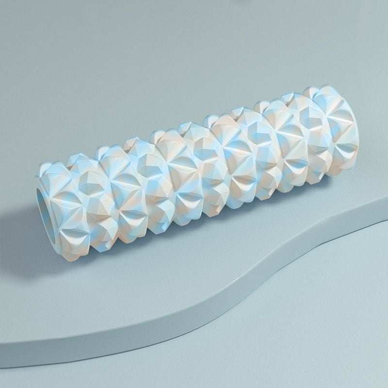 Putų volas jogos kolonai, žiedo formos blauzdos raumenų masažo volas, prekės ženklas Unique, medžiaga PP, importas: Ne