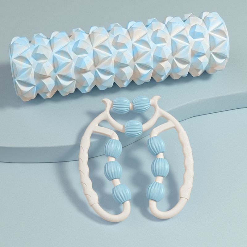 Putų volas jogos kolonai, žiedo formos blauzdos raumenų masažo volas, prekės ženklas Unique, medžiaga PP, importas: Ne