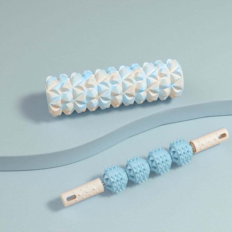 Putų volas jogos kolonai, žiedo formos blauzdos raumenų masažo volas, prekės ženklas Unique, medžiaga PP, importas: Ne