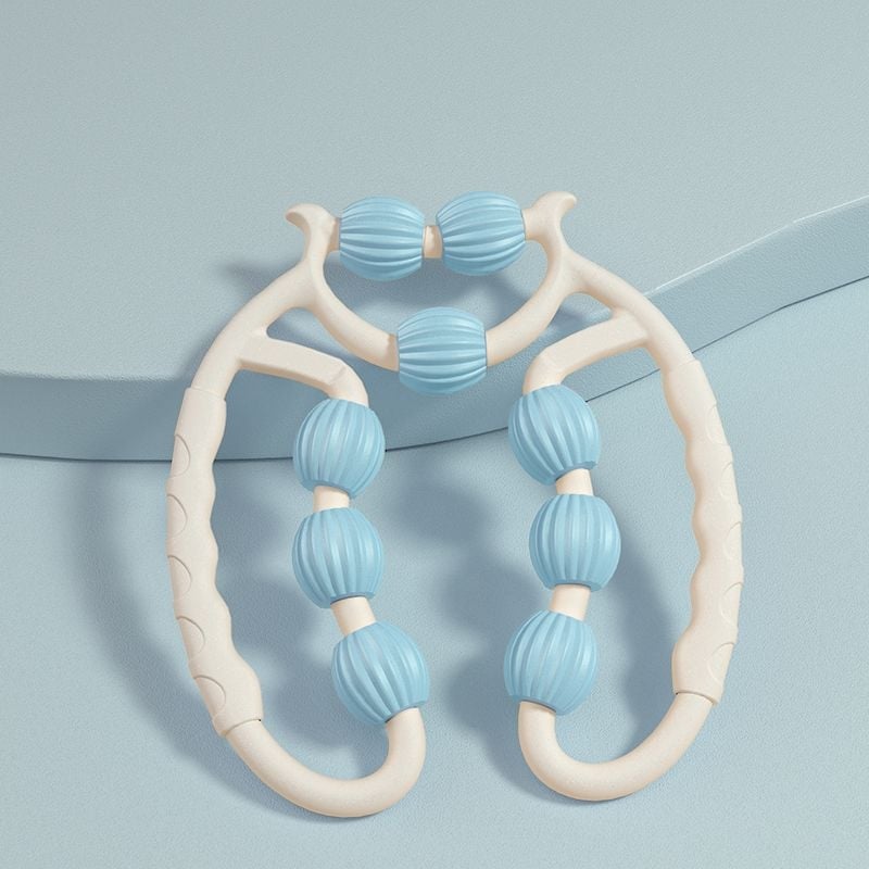 Putų volas jogos kolonai, žiedo formos blauzdos raumenų masažo volas, prekės ženklas Unique, medžiaga PP, importas: Ne