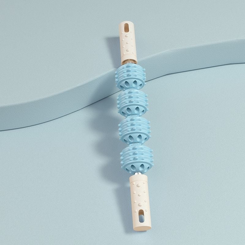 Putų volas jogos kolonai, žiedo formos blauzdos raumenų masažo volas, prekės ženklas Unique, medžiaga PP, importas: Ne