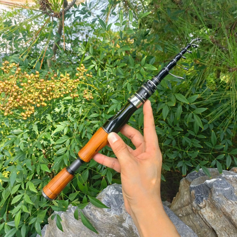 Prijenosni teleskopski štap za mamce, podesiv ML, univerzalni štap s kliznim plutkom, PU materijal