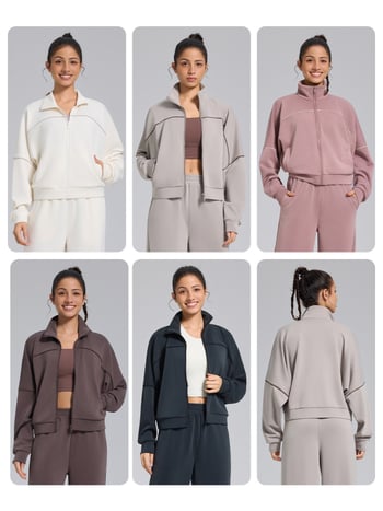 Moterų dviejų dalių komplektas su laisvo kirpimo plačiomis kelnėmis ir džemperiu; Audinys: modal; Sezonos: žiema, pavasaris, ruduo; Stilius: sportas, laisvalaikis, retro