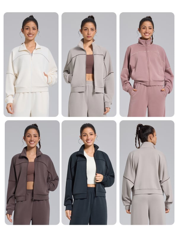 Moterų dviejų dalių komplektas su laisvo kirpimo plačiomis kelnėmis ir džemperiu; Audinys: modal; Sezonos: žiema, pavasaris, ruduo; Stilius: sportas, laisvalaikis, retro