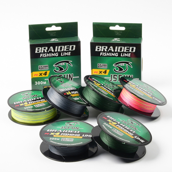 Glavna linija PE, duljina 300–500 m, konstrukcija od 8 i 4 vlakna, visoka čvrstoća, otporna na habanje, za morski ribolov i bacanje