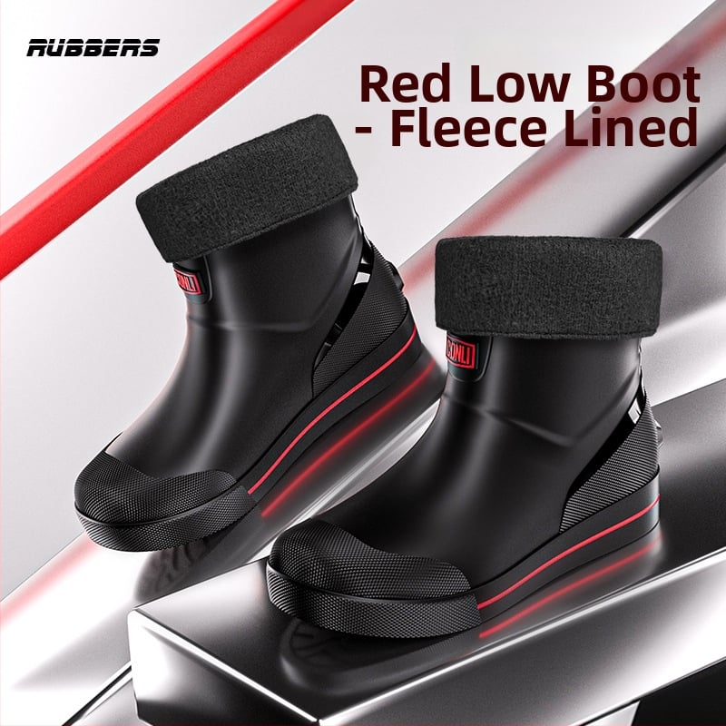 Meeste lühikesed vihmasaapad, veekindlad, libisemiskindlad, kulumiskindlad, sobivad kõigile aastaaegadele