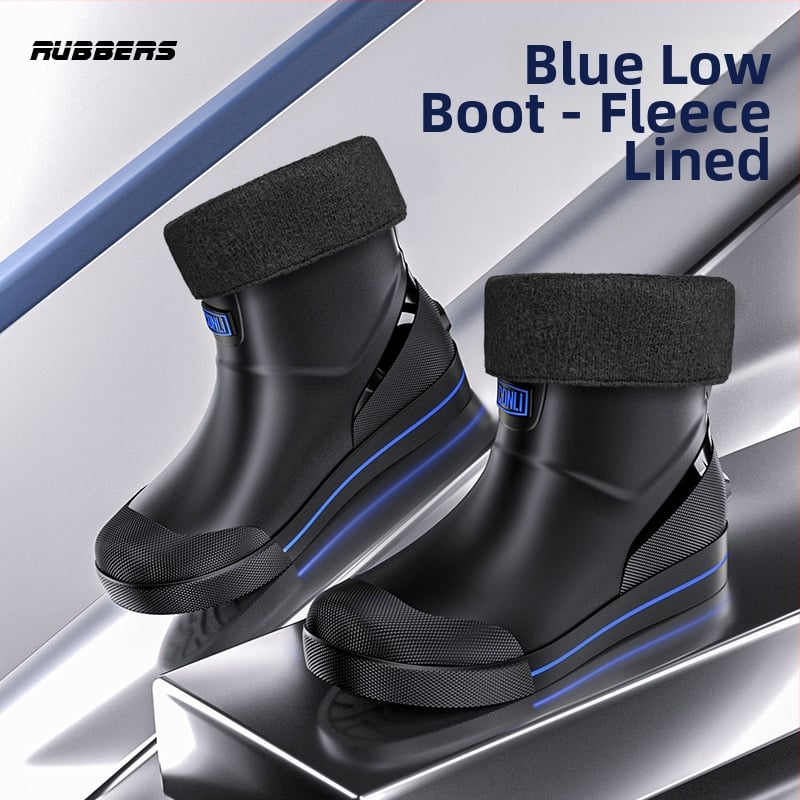 Meeste lühikesed vihmasaapad, veekindlad, libisemiskindlad, kulumiskindlad, sobivad kõigile aastaaegadele