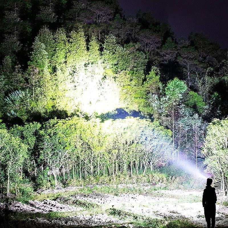 Φακός κεφαλής 985 – μπαταρία 18650, αδιάβροχος, εμβέλεια δέσμης 1000 m, αυτονομία 24 ωρών