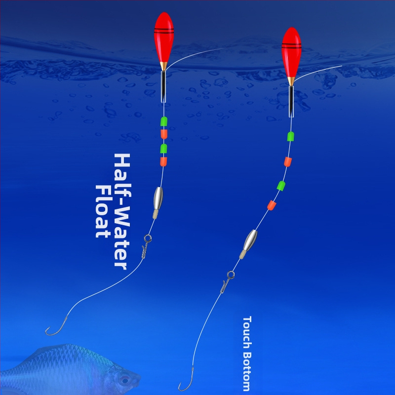 Set za ribolov za potok, karbonska žica, duljina 1 m, za ribolov u potoku