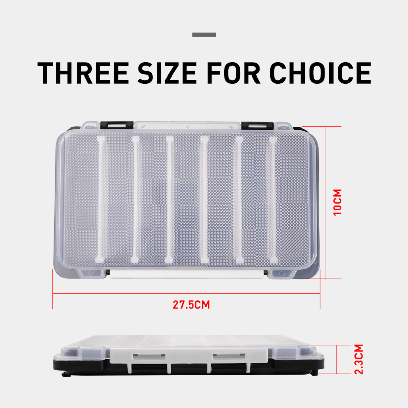 Baote Vanjska kutija za pohranu mamaca za ribolov s PVC konstrukcijom i sustavom umetnutih kartica – komplet, višenamjenska kutija za dodatke