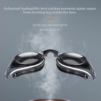 Παιδικά γυαλιά κολύμβησης με αντιθαμβωτικό σύστημα και φακοί PC, αδιάβροχα