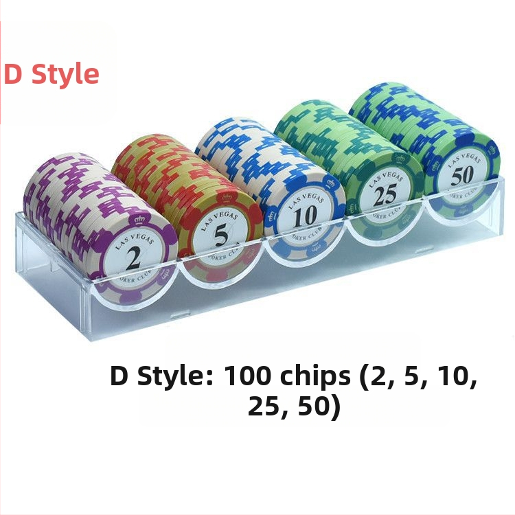 Texas Hold’em poker set čipova - visokokvalitetni ABS čipovi, dvostrano-strani tokeni za poker sobe i mahjong dvorane