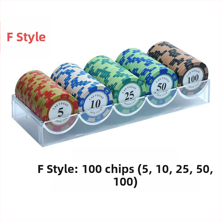 Texas Hold’em poker set čipova - visokokvalitetni ABS čipovi, dvostrano-strani tokeni za poker sobe i mahjong dvorane