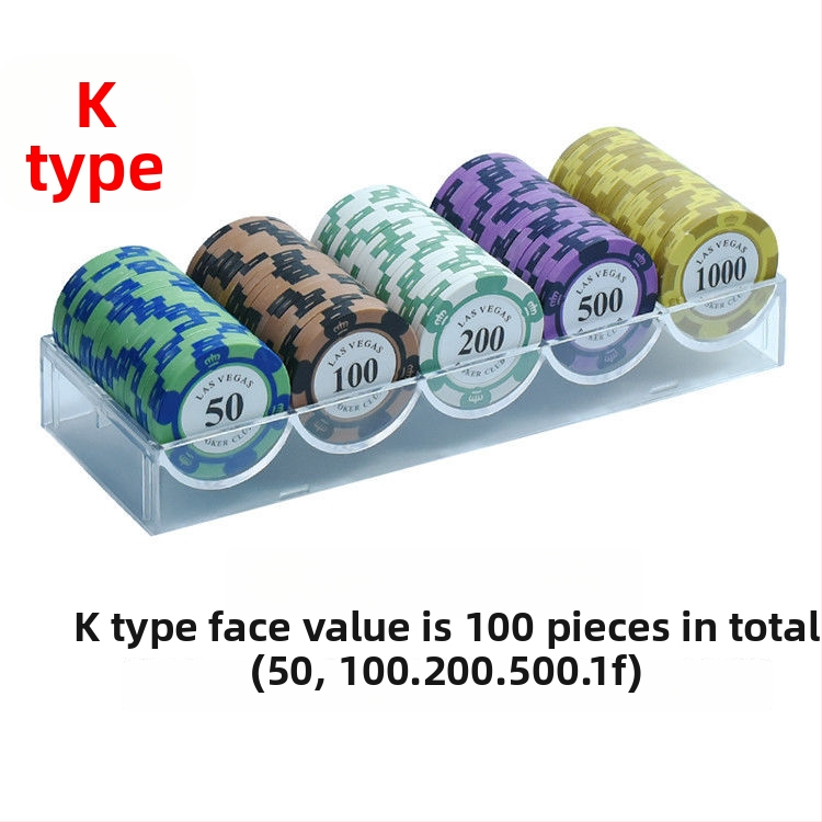 Texas Hold’em poker set čipova - visokokvalitetni ABS čipovi, dvostrano-strani tokeni za poker sobe i mahjong dvorane