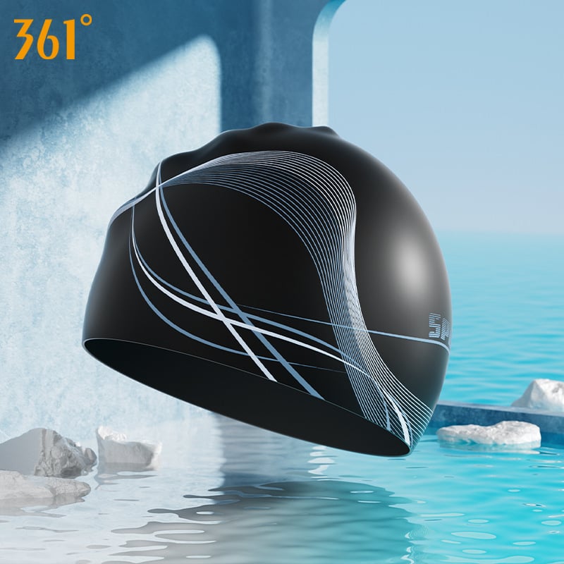 Κολυμβητικό καπάκι από σιλικόνη, 361, για ενήλικες, μονόχρωμο
