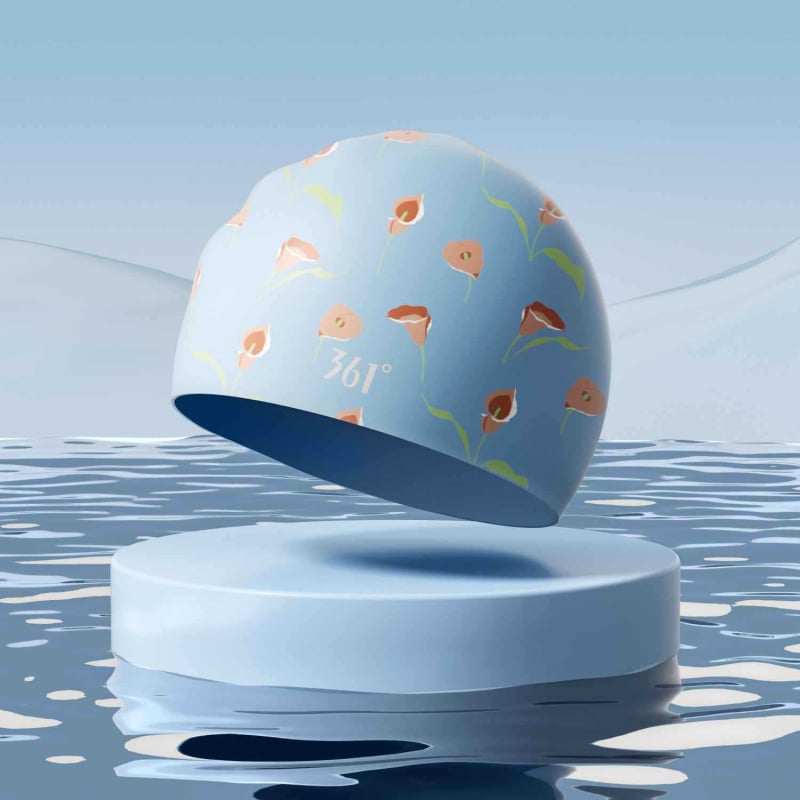 Κολυμβητικό καπάκι από σιλικόνη, 361, για ενήλικες, μονόχρωμο