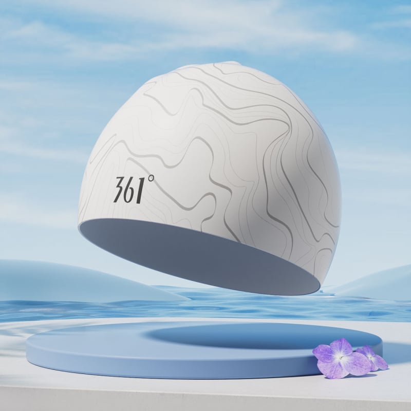 Κολυμβητικό καπάκι από σιλικόνη, 361, για ενήλικες, μονόχρωμο