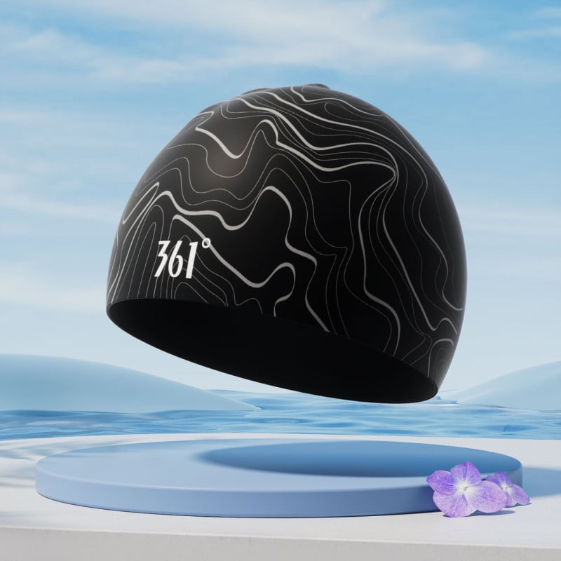 Κολυμβητικό καπάκι από σιλικόνη, 361, για ενήλικες, μονόχρωμο