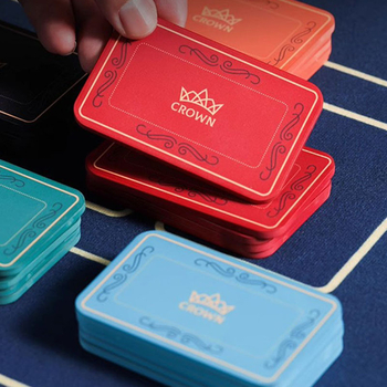 Poker čipovi tokene, kvadratni blok dizajn, brend JoieCasino Qiao Yue, materijal visokodenzitetni polimerni kompozit, za šah i kartične igre