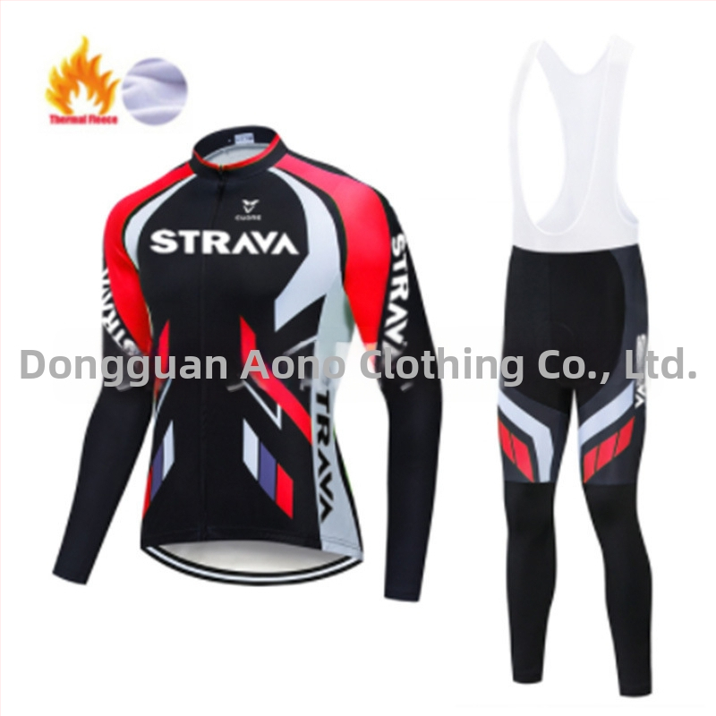 Unisex dviračių kelnių su petnešomis, fliso įdaila, šilta žiemai