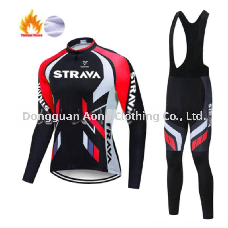 Unisex dviračių kelnių su petnešomis, fliso įdaila, šilta žiemai