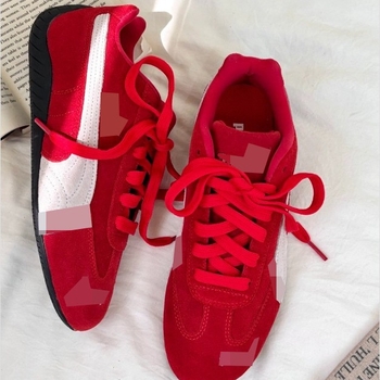 Unisex kasdieniai sportbačiai su odos ir audinio viršutė, PU įdėklas, gumos padas, raišteliai, žemas profilis