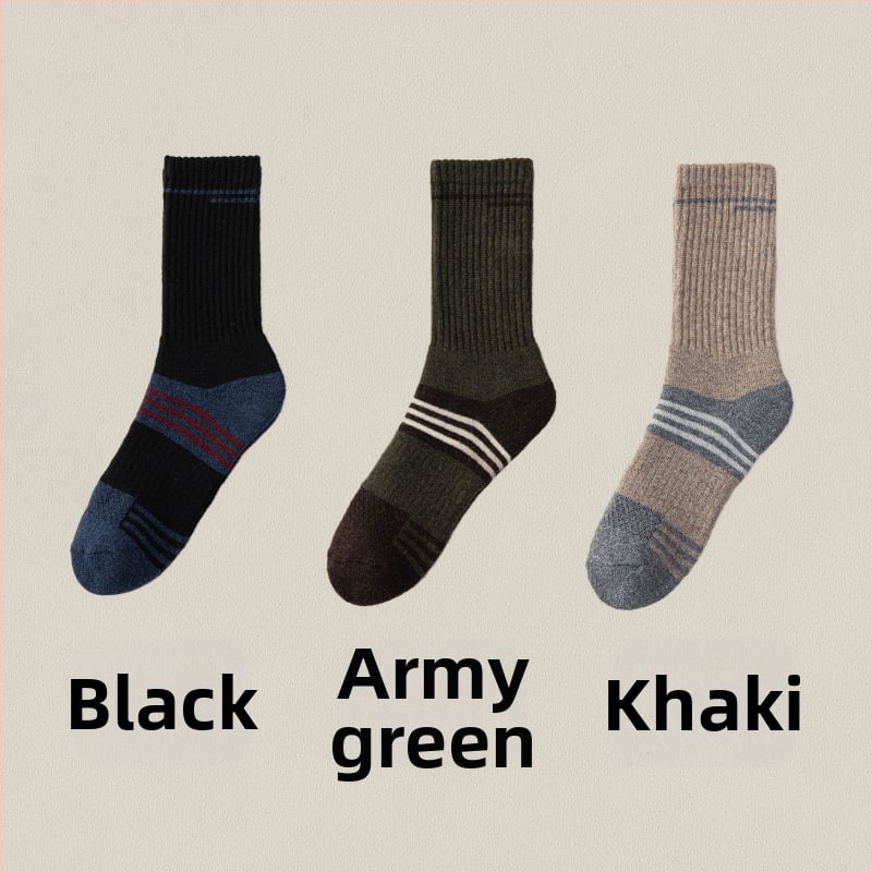 Vyrinės Merino vilnos slidinėjimo kojinės – aukštas tunelis, be siūlių konstrukcija, greitai džiūsta, prieš slydimą, prieš trintį, 30–50% Merino vilna, 96 adatų mezginys, žiemai ir rudeniui