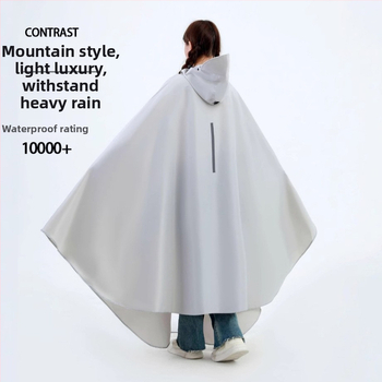 Mingjia elektrilise sõiduki ja mootorratta vihmpončo, Oxford kangas 0,2 mm, PVC veekindel kiht, taaskasutatav, kohandatav, täiskasvanutele