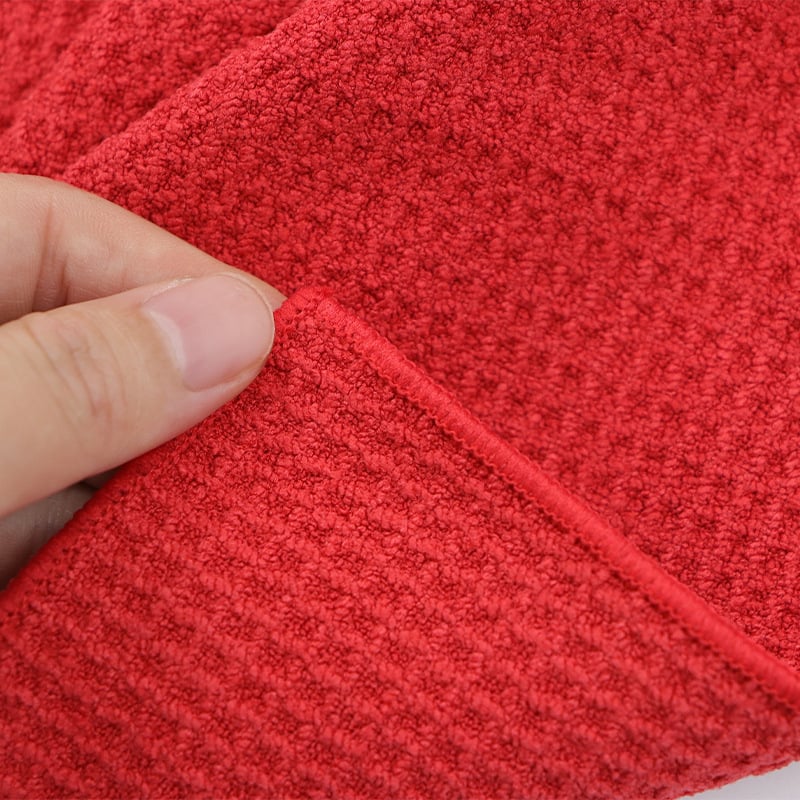 Golfo rankšluostis iš mikropluošto su vafliniu raštu, 260 g, paprastas audinys, logotipas spausdintas.