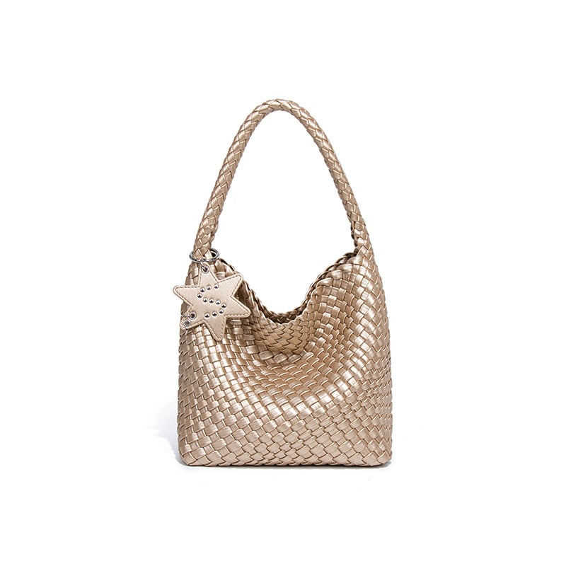 PU audinio moterų rankinė, kasdienė pečių rankinė su magnetiniu užsegimu, vidinė kišenė su užtrauktuku, telefonui ir ID kišai, poliesterio pamušalas