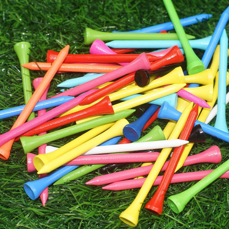 Golfa spīķi – koka šķiedras materiāls, golfa piederumi