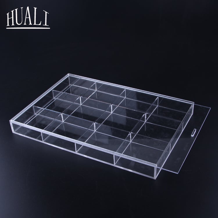 Kutija za nakit s mrežastim dijelovima, prozirna, otporna na prašinu, materijal papir, pastoralni stil