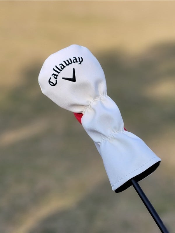 Universālais PU golfa kluba galvas pārsegs – der koksnes un dzelzs klubiem, ūdensizturīgs
