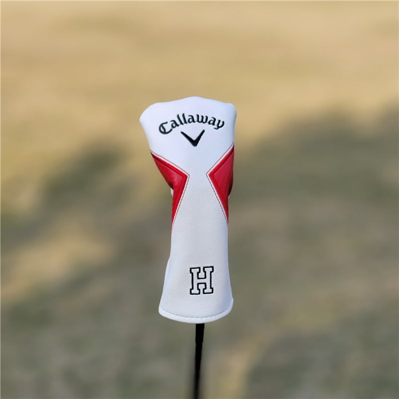 Universālais PU golfa kluba galvas pārsegs – der koksnes un dzelzs klubiem, ūdensizturīgs