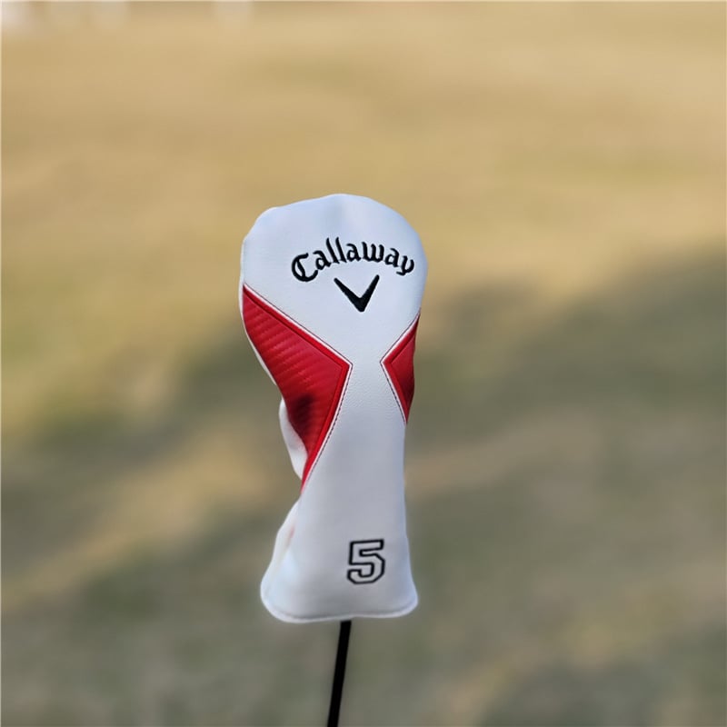 Universālais PU golfa kluba galvas pārsegs – der koksnes un dzelzs klubiem, ūdensizturīgs