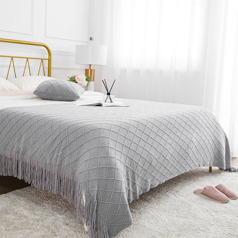 Ágyfejvédő huzat, poliészter, egyszerű retro stílus, hotelszerű dekoráció, logó nyomtatás engedélyezett (Anyag: Poliészter | Stílus: Egyszerű | Logónyomtatás: Lehetséges | Szállodai dizájn | Termék minősége: Minősített)