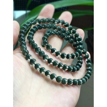 Браслет с призрачен кристал, дизайн с множество кръгове, унисекс