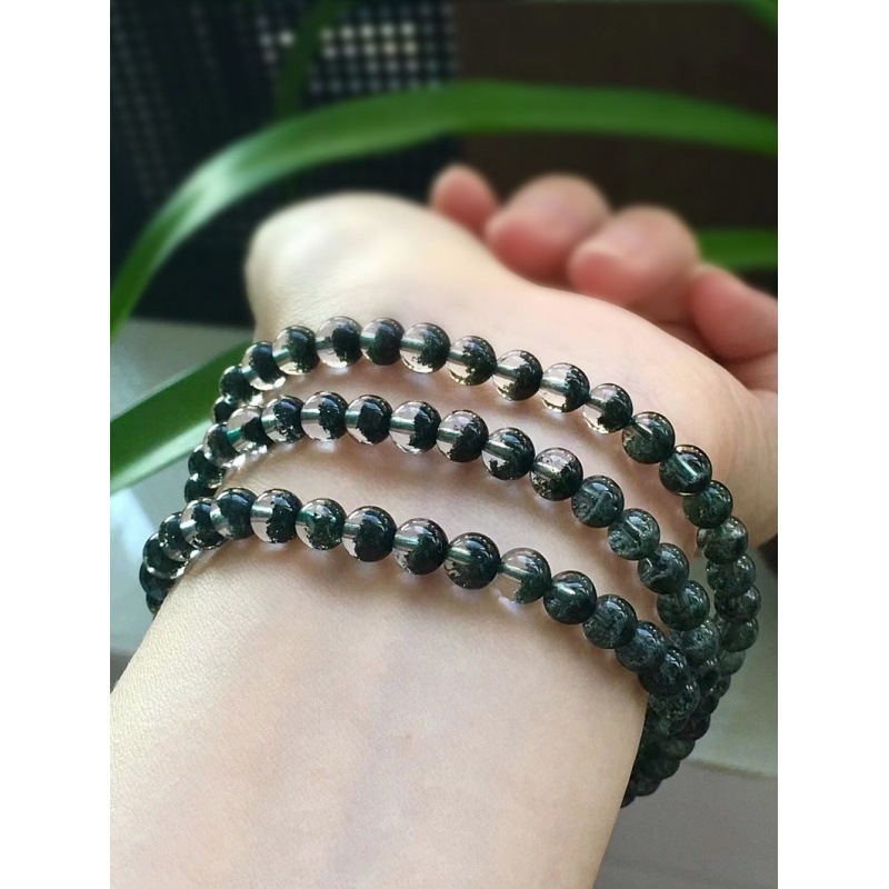 Браслет с призрачен кристал, дизайн с множество кръгове, унисекс