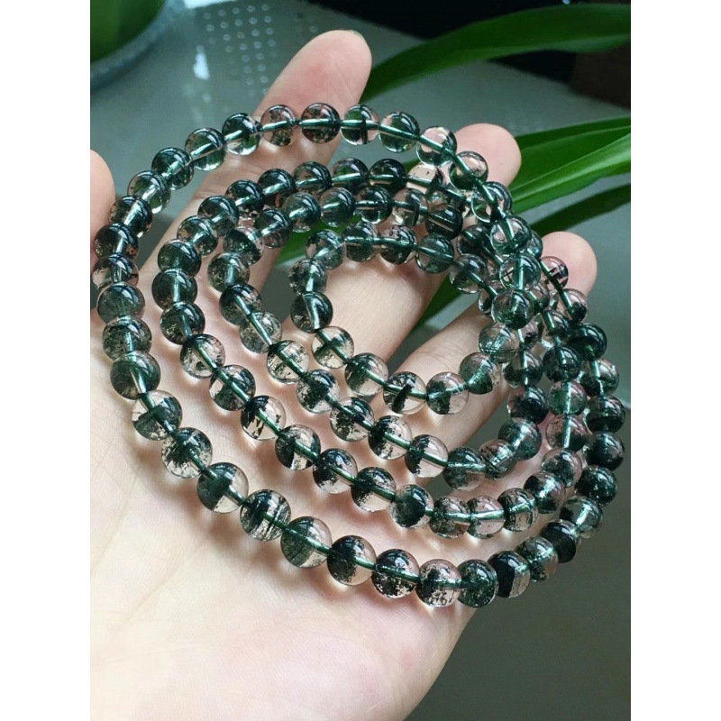 Браслет с призрачен кристал, дизайн с множество кръгове, унисекс