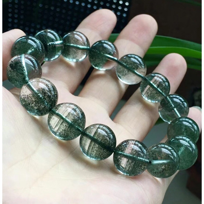 Браслет с призрачен кристал, дизайн с множество кръгове, унисекс