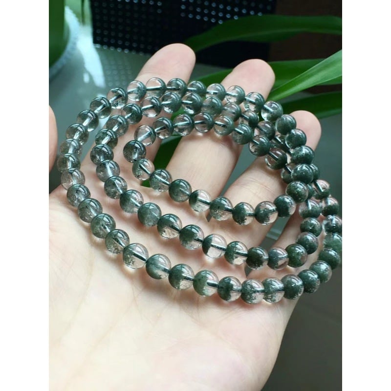 Браслет с призрачен кристал, дизайн с множество кръгове, унисекс