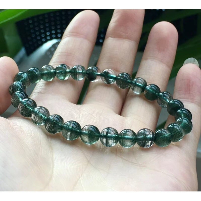 Браслет с призрачен кристал, дизайн с множество кръгове, унисекс