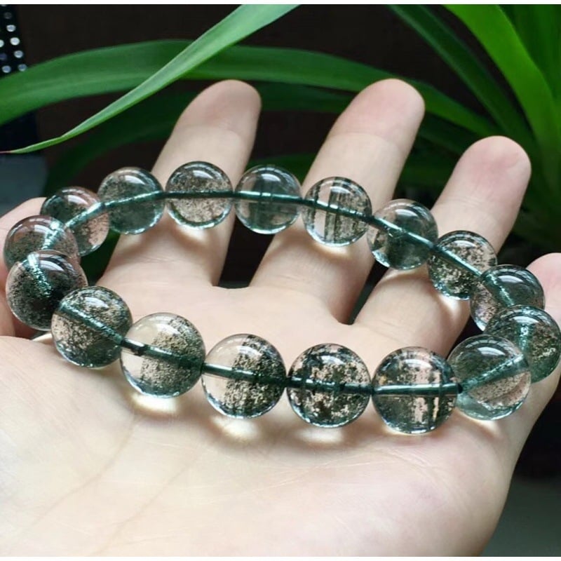 Браслет с призрачен кристал, дизайн с множество кръгове, унисекс