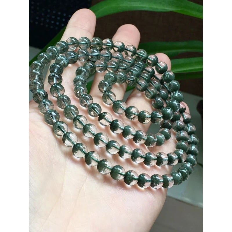 Браслет с призрачен кристал, дизайн с множество кръгове, унисекс